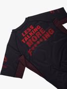 MANTO FIGHTING RASHGUARD -black